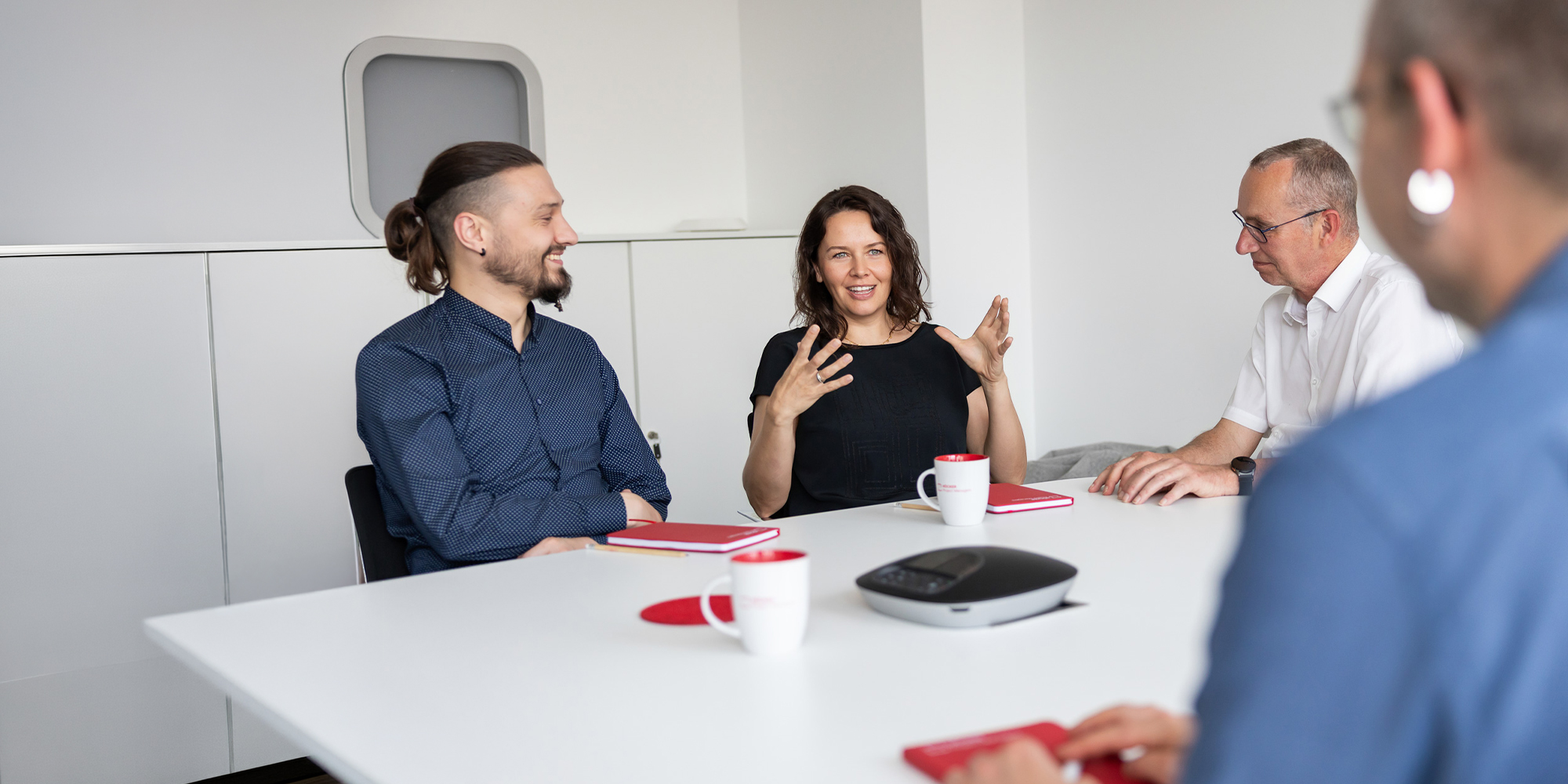 Hoecker Teambesprechung
