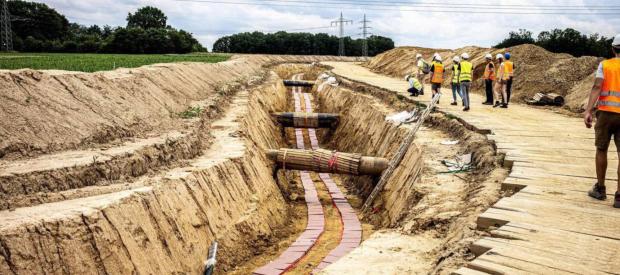 Netzausbau mit vollem Einsatz